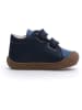 Naturino Leder-Sneakers "Cocoon in Dunkelblau/ Blau