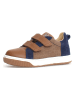Naturino Leren sneakers "Caleb" donkerblauw/lichtbruin