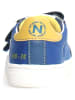 Naturino Leren sneakers "Pinn" blauw/geel