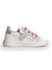 Naturino Leder-Sneakers in Weiß/ Rosa