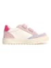 Naturino Leder-Sneakers "Ariton" in Creme/ Rosa