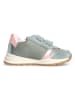 Naturino Leder-Sneakers "Quelly" in Grau/ Rosa