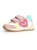 Naturino Leren sneakers "Quelly" lichtroze/wit/crème
