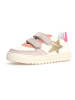 Naturino Leder-Sneakers "Hess" in Creme/ Pink