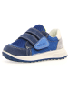 Naturino Leder-Sneakers "Wondi" in Blau/ Grau/ Creme