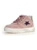 Naturino Leder-Sneakers "Hess High" in Rosa