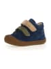 Naturino Leren sneakers "Corkel" donkerblauw/beige