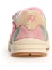 Naturino Leder-Sneakers "Quelly" in Hellblau/ Rosa