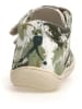 Naturino Skórzane buty "Cocoon" w kolorze khaki do nauki chodzenia