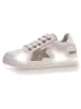 Naturino Sneakers "Pinn" in Weiß/ Gold