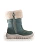 Naturino Botki zimowe "Pluvy" w kolorze zielono-beżowym