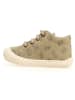 Naturino Skórzane buty "Cocoon" w kolorze khaki do nauki chodzenia