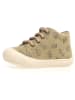 Naturino Skórzane buty "Cocoon" w kolorze khaki do nauki chodzenia