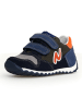 Naturino Leren sneakers "Sammy 2" donkerblauw/oranje