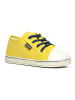 Primigi Skórzane sneakersy "Aygo" w kolorze żółtym