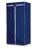 Alpina Stoffen kast donkerblauw - (B)75 x (H)160 x (D) 50 cm