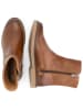 TRAVELIN' Leren boots "Beziers" lichtbruin