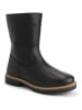 TRAVELIN' Leren boots "Bjornstad" zwart