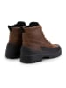 TRAVELIN' Leren boots "Canmore" cognackleurig