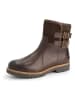 TRAVELIN' Leren boots "Elva" bruin