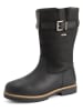 TRAVELIN' Leder-Boots "Finnberg" in Schwarz