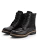 TRAVELIN' Leder-Boots "Folge" in Schwarz