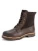TRAVELIN' Leder-Boots "Folge" in Braun