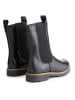 TRAVELIN' Leder-Chelsea-Boots "Forsand" in Schwarz