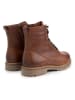 TRAVELIN' Leren boots "Haugesund" lichtbruin