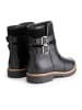 TRAVELIN' Leren boots "Hestnes" zwart