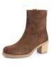 TRAVELIN' Leder-Stiefeletten "Indre" in Hellbraun