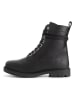 TRAVELIN' Leren boots "Kafjord" zwart