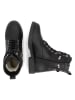 TRAVELIN' Leder-Boots "Kafjord" in Schwarz