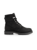 TRAVELIN' Leren boots "Kolding" zwart