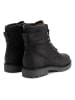 TRAVELIN' Leren boots "Kolding" zwart