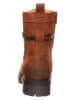 TRAVELIN' Leder-Boots in Hellbraun