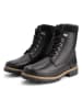 TRAVELIN' Leder-Boots "Langdets" in Schwarz