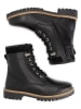 TRAVELIN' Leder-Boots "Langdets" in Schwarz