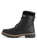 TRAVELIN' Leder-Boots "Langstrand" in Schwarz