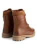 TRAVELIN' Leren boots "Larvik" lichtbruin