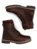 TRAVELIN' Leren boots bruin