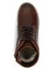 TRAVELIN' Leder-Boots in Braun