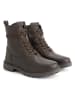 TRAVELIN' Leder-Boots "Logstrup" in Braun