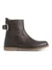 TRAVELIN' Leren boots "Loudeac" bruin