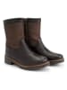 TRAVELIN' Leder-Boots "Mygland" in Braun