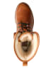 TRAVELIN' Leder-Boots "Myre" in Hellbraun