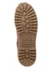 TRAVELIN' Leder-Boots in Hellbraun