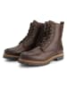 TRAVELIN' Leren boots bruin