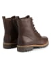 TRAVELIN' Leren boots bruin