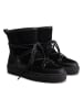TRAVELIN' Leren winterboots "Norquay" zwart
